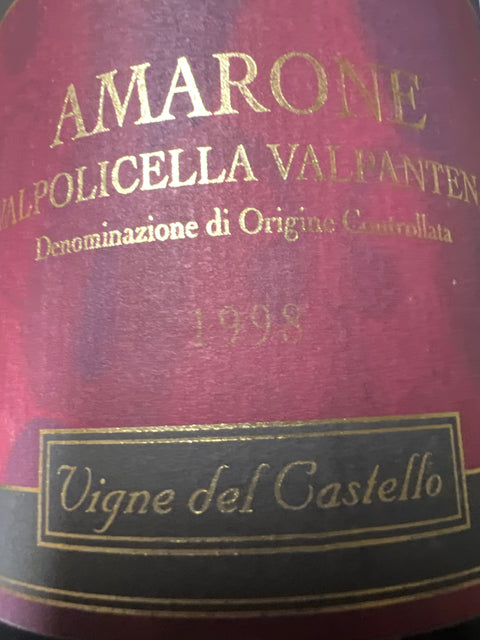 Amarone Vigne Castello 1998