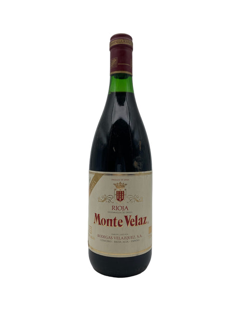Rioja Monte Velaz 1985