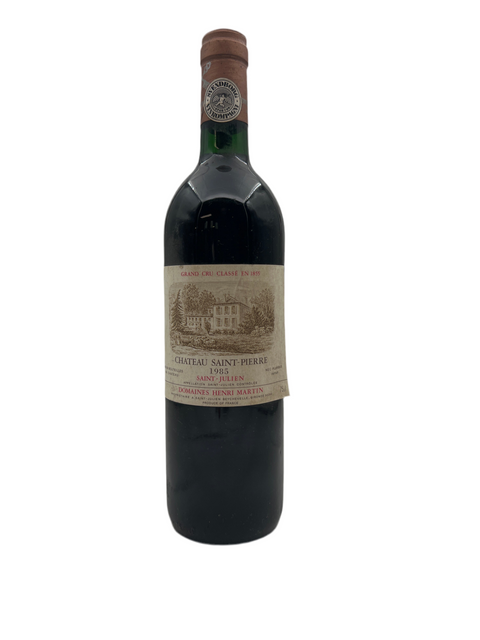 Chateau Saint Pierre 1985 Grand Ceu Classé
