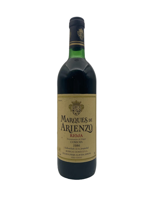 Rioja Marqués de Arienzo 1986