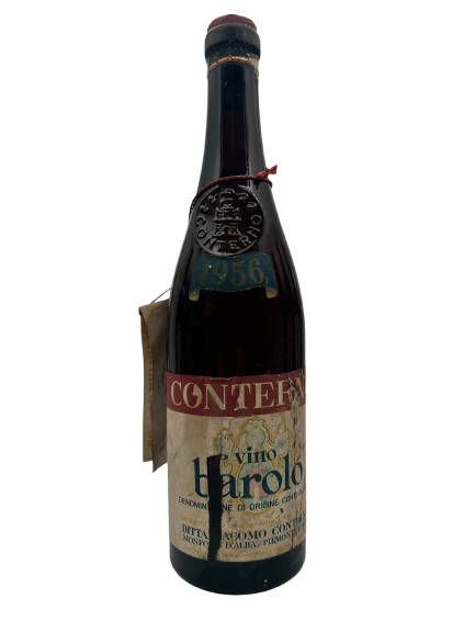 Conterno Barolo 1956 Bad Label