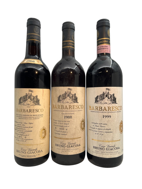 Barbaresco Bruno Giacosa 1988 White Label