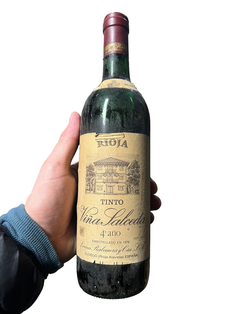 Rioja Viña Salceda 1976 4 anos