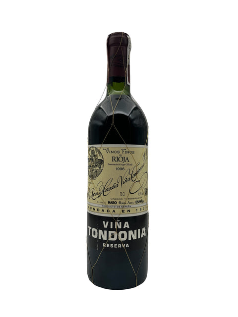Rioja Viña Tondonia 1996 Reserva