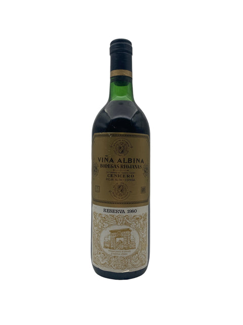 Rioja Viña Albina 1980