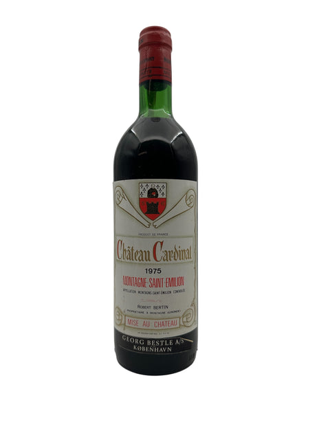 Chateau Cardinal 1975 Montage Saint Emilion