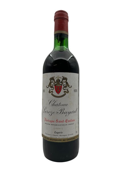 Chateau Laroze Bayard 1975 Montage Saint Emilion