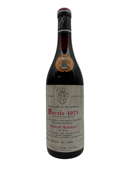 Barolo 1975 Denegri Lorenzo