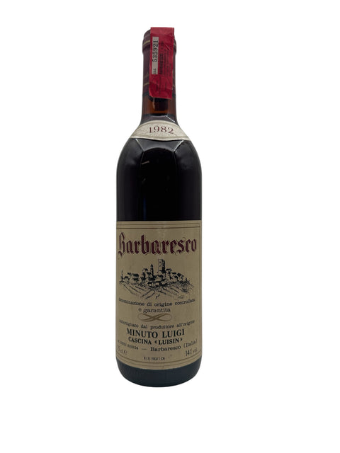 Cascina Luisin Barbaresco Minuto Luigi 1982