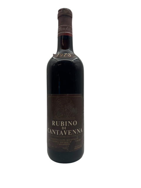 Rubino di Cantavenna 1973 Cantina Sociale