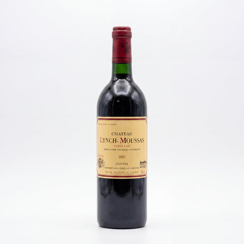 Pauillac Château Lynch-Moussa 1989 Grand Cru Classé