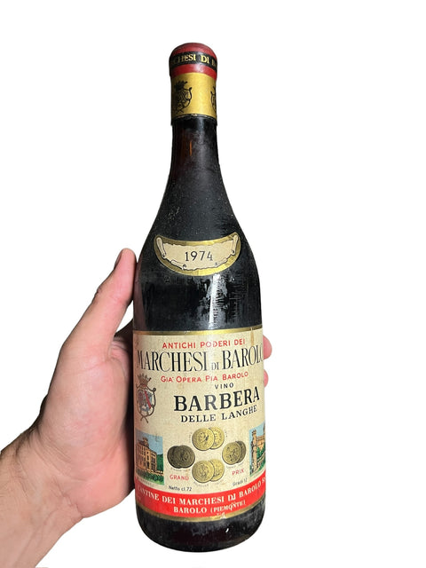 Marchesi di Barolo Barbera d'Alba 1974