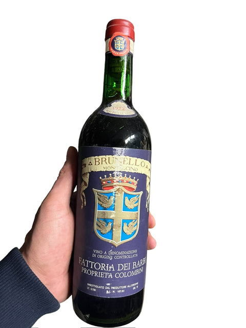 Brunello di Montalcino Fattoria dei Barbi 1972