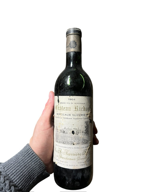 Château Richon 1964 bad label