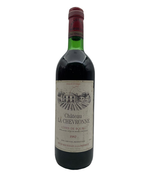 Château La Chevronne Côtes de Bourg 1982