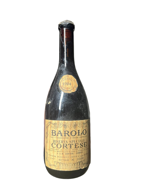 Barolo Riserva Speciale Cortese 1964