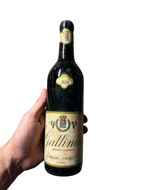 GATTINARA SPANNA CLASSICO 1958