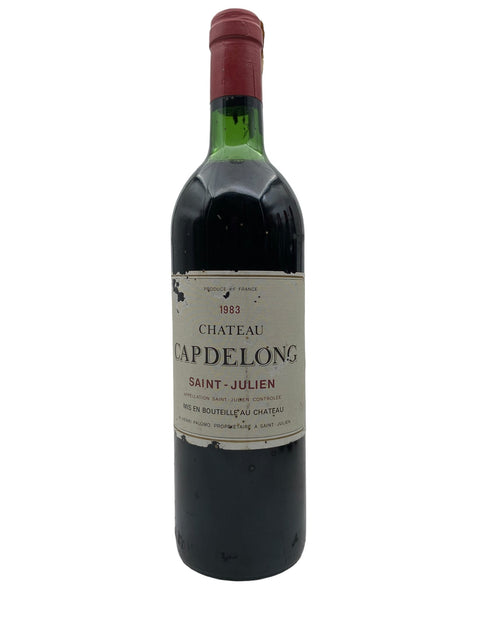 Chateau Capdelong Saint-Julien 1983