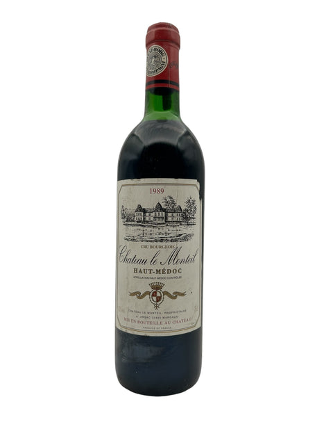 Chateau le Monteil Haut-Médoc 1989