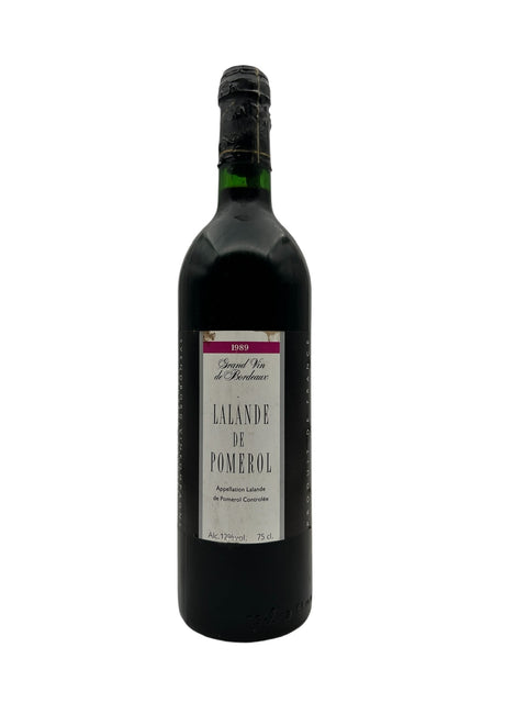 1989 Grand Vin de Bordeaux Lalande de Pomerol