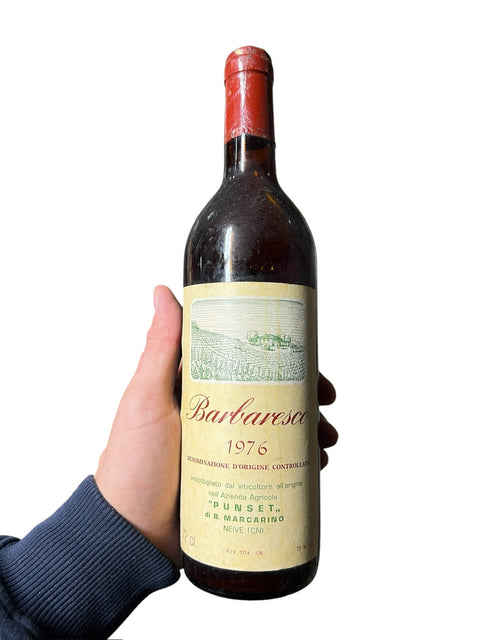 Barbaresco 1976 Punset