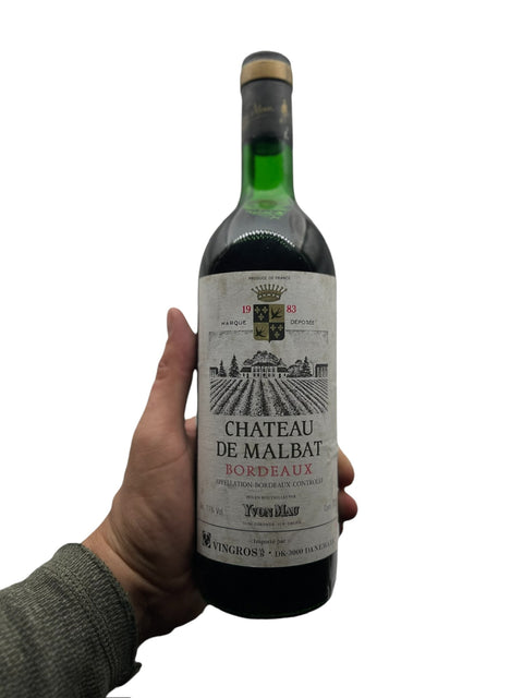 Chateau de Malbat Bordeaux 1983