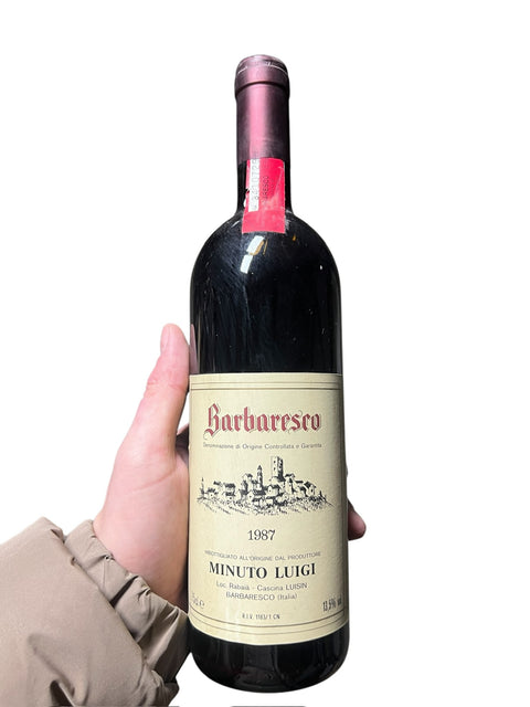 Barbaresco 1987 MINUTO LUIGI