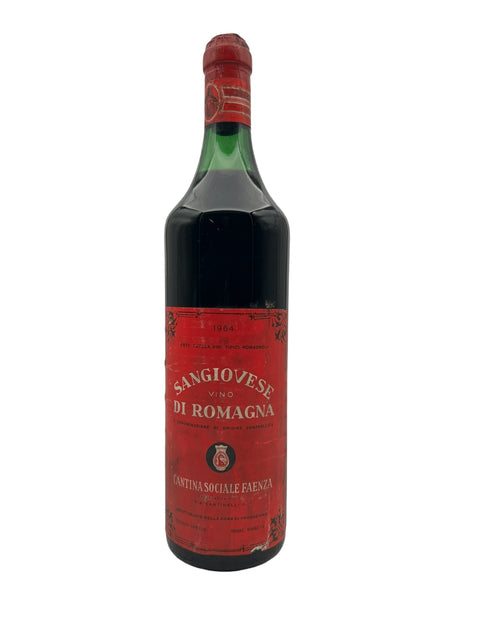 Sangiovese di Romagna 1964 Cantina Sociale Faenza