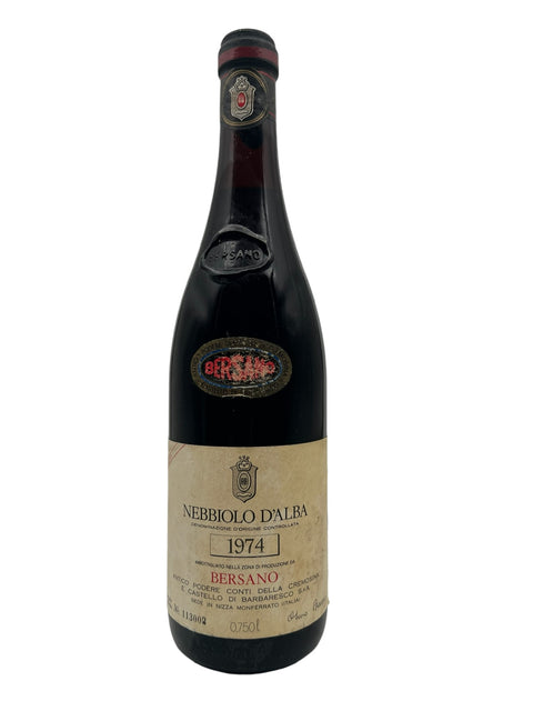 Bersano Nebbiolo d'Alba 1974