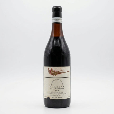 Barbera del Piemonte I Fagiani D'Oro di Angelo Gaja 1976