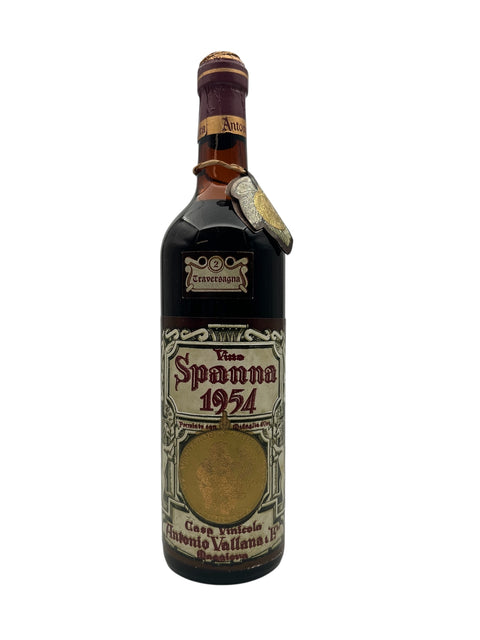 Flaske af Traversagna Antonio Vallana 1954 rødvin