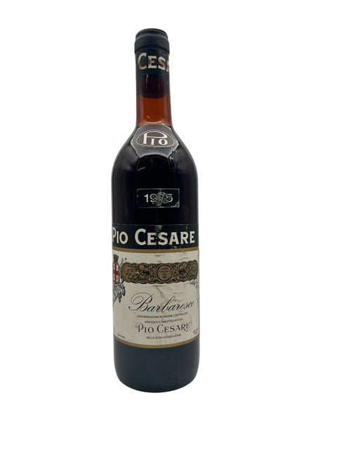 Barbaresco Pio Cesare 1975 flaske rødvin