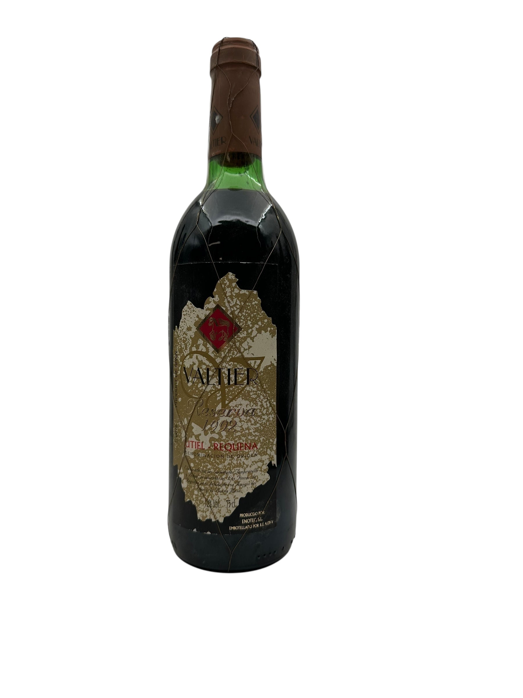 Valtier Reserva Utiel Requena 1992 – Bottles With History
