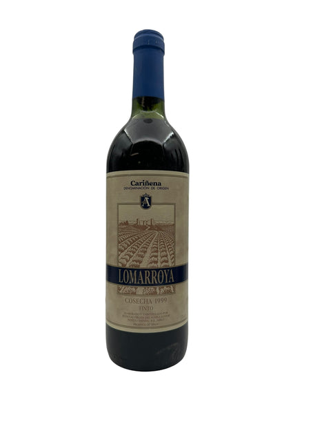 Flaske Lomarroya Cosecha 1999 rødvin fra Cariñena