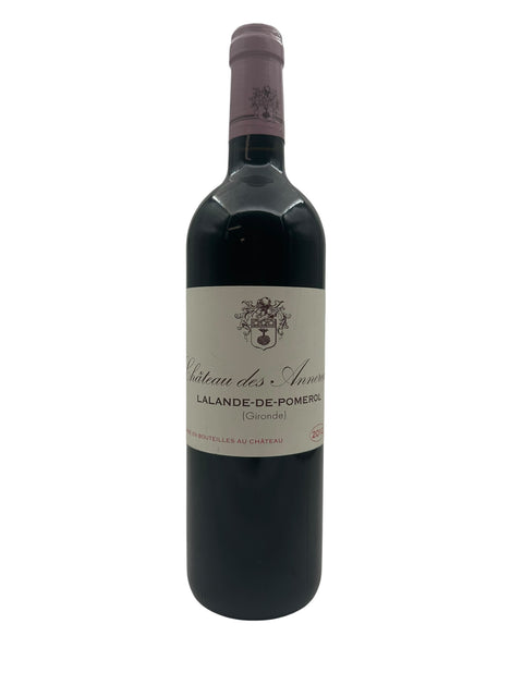 Flaske af Lalande-de-Pomerol Château des Annereaux 2019