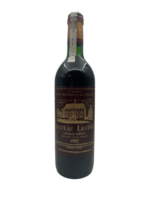 Flaske af Chateau Lestage 1982 fra Listrac-Médoc