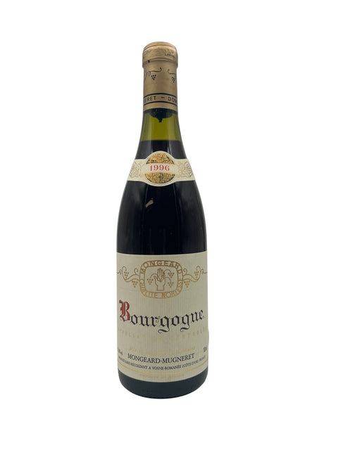 Bourgogne Mongeard-Mugneret 1996 flaske