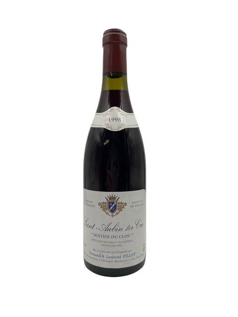 Saint Aubin 1er Cru rødvin fra 1998 fra Fernand & Laurent Pillot