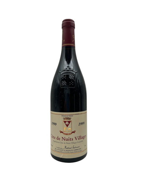 Côte de Nuits Villages rødvin fra Bertrand Ambroise årgang 1999