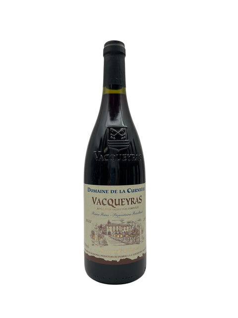 Flaske af Vacqueyras Domaine de la Curnière 2019 rødvin