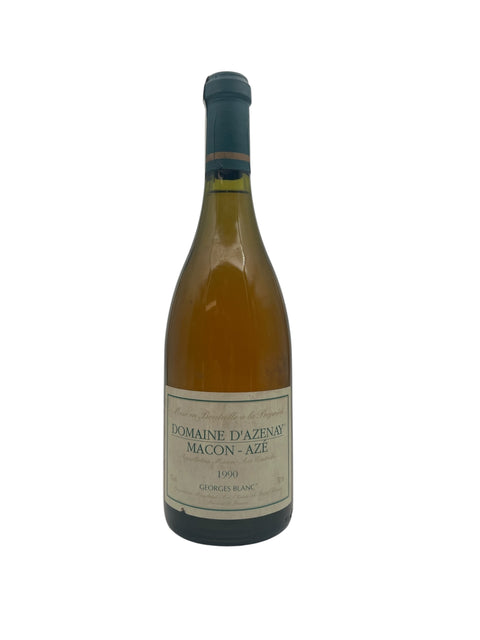 Flaske af Domaine d'Azenay Macon Azé 1990 hvidvin