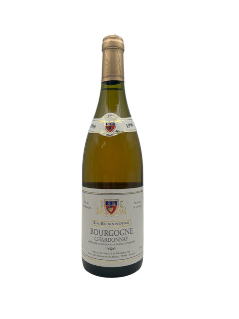 Flaske af Bourgogne La Buxynoise Chardonnay 1996 hvidvin