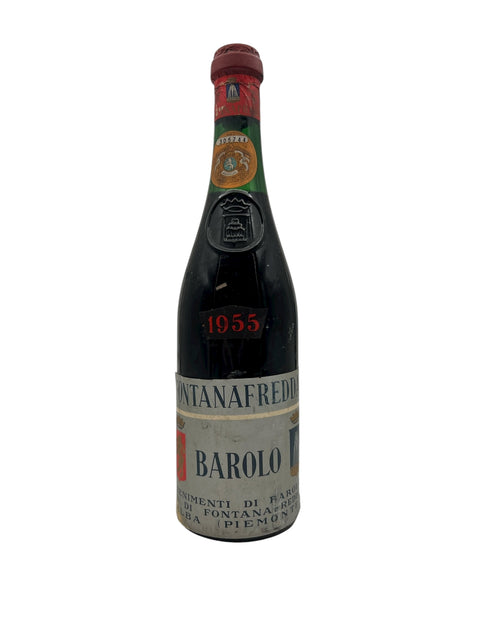 Barolo Fontanafredda 1955 - eksklusiv vintage rødvin