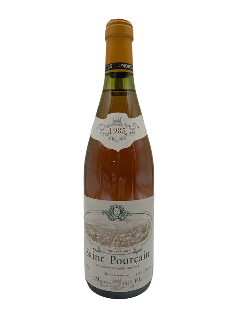 Flaske af Saint Pourçain J. Moreau et Fils 1985 hvidvin