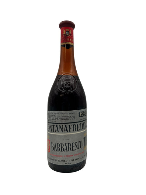 Flaske af Barbaresco Fontanafredda 1966