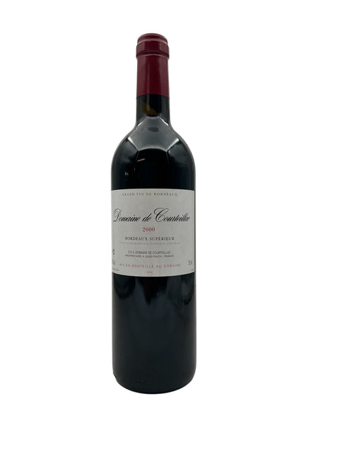 Flaske af Domaine de Courteillac 2000 Bordeaux rødvin