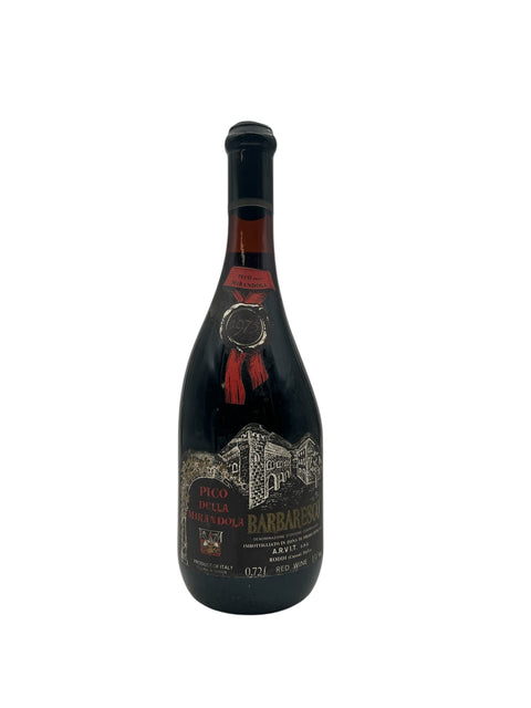 Flaske af Barbaresco fra 1975 af Pico della Mirandola