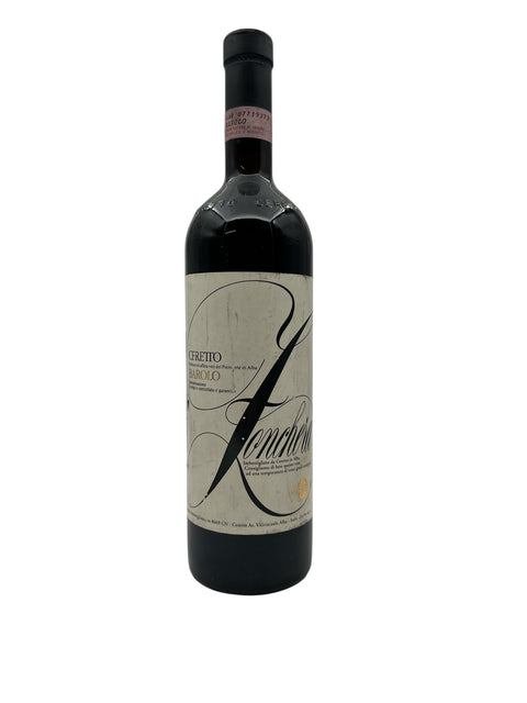 Flaske Barolo Zonchera 1975 rødvin