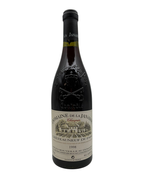 Flaske af Châteauneuf du Pape Domaine de la Janasse 1998