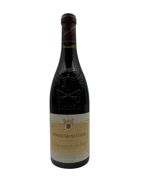 Flaske af Châteauneuf-du-Pape Domaine Grand Veneur 1998